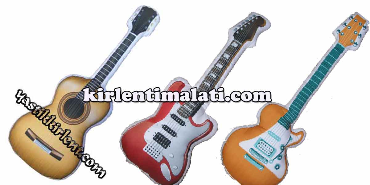 gitar-yastık Figür İmalatı, Toptan Baskılı Figür İmalatı, Yılbaşı Figür